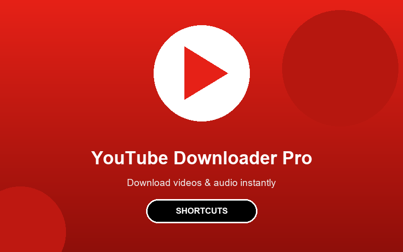 YouTube Downloader Pro